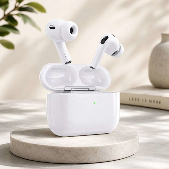 Borofone BW99 In-ear Bluetooth Handsfree Headphones with Charging Case White