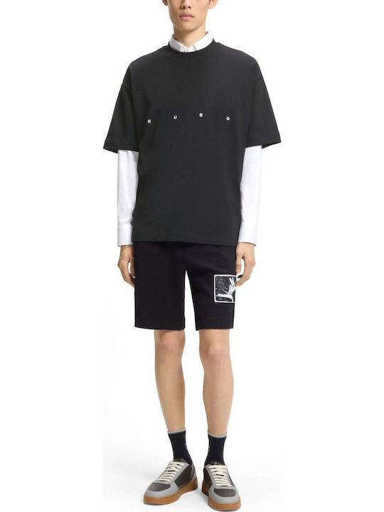 Herrenblusen T-Shirt Schwarz