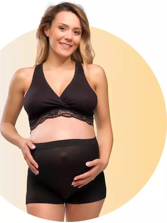 Cariwell Deluxe Black Maternity Brief