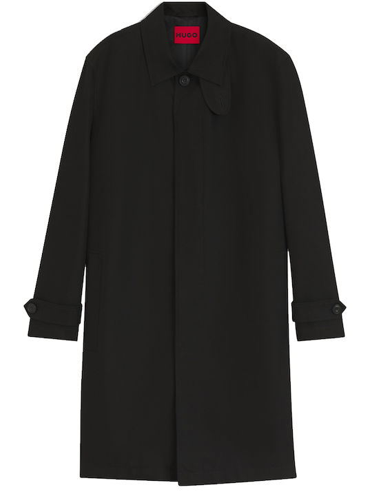 Мъжко палто Black