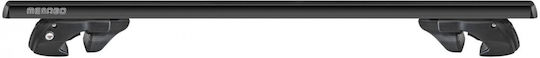 Menabo Menabo Aluminum Car Roof Bars Sherman Black 120 Cm Black Color Mazda Demio 5 Doors 1996>2002 Raised Rails Parallel Bars Set 2 Pieces 12280/mb Mp.12280/mb-167
