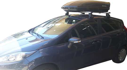 Menabo Kit Aluminum Bars Legs Roof Rack Menabo Mania 400lt Ford Fiesta 2009-2017 3 Pieces M.bfiesta.16