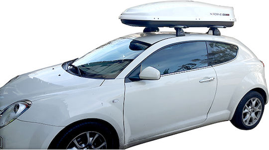 Nordrive Kit Aluminum Roof Bars Roof Rack Legs D-box 430 Lt D-box 430 Alfa Romeo Mito 2008+ 3 Pieces Mb.armito.02