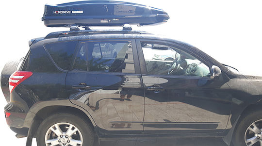 Nordrive Kit Aluminum Bars Nordrive Roof Rack Legs Nordrive D-box 430 Toyota RAV4 2006-2013 3 Pieces Car Roof Bars