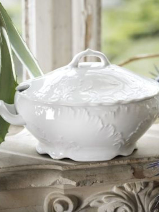 Emfasi White Porcelain Dinnerware Set 44pcs