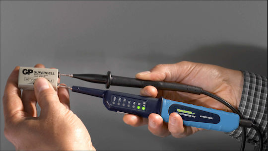 Pancontrol AC/DC Voltage Tester CAT III with Measuring Range 24 - 400V