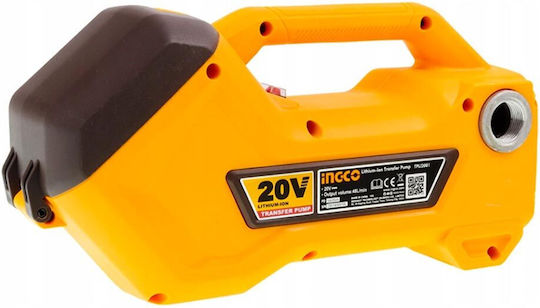 Ingco Surface Battery Pump with Automatic Suction 0.4hp