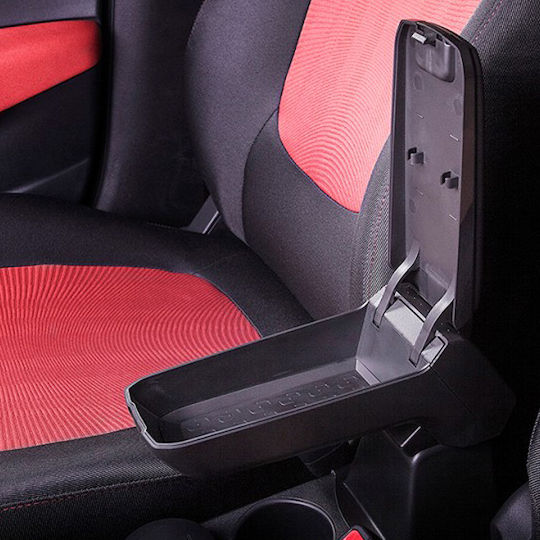 Rati Car Armrest Console Armster S Opel Agila 2007 Black Colour Rati 1 Piece V00736/rt