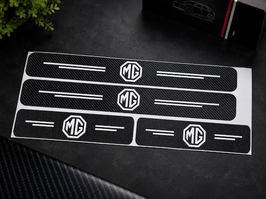 Autoaufkleber Maspie Tür Kohlenstoff Wappen Mg 4 Stück