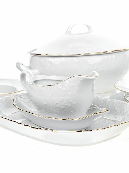 Emfasi Gold Porcelain Dinnerware Set 20pcs