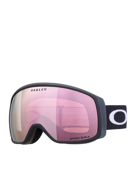 Oakley Snow Masca de schi și snowboard Pentru adulți Negru cu Lentilă în culoarea Negru