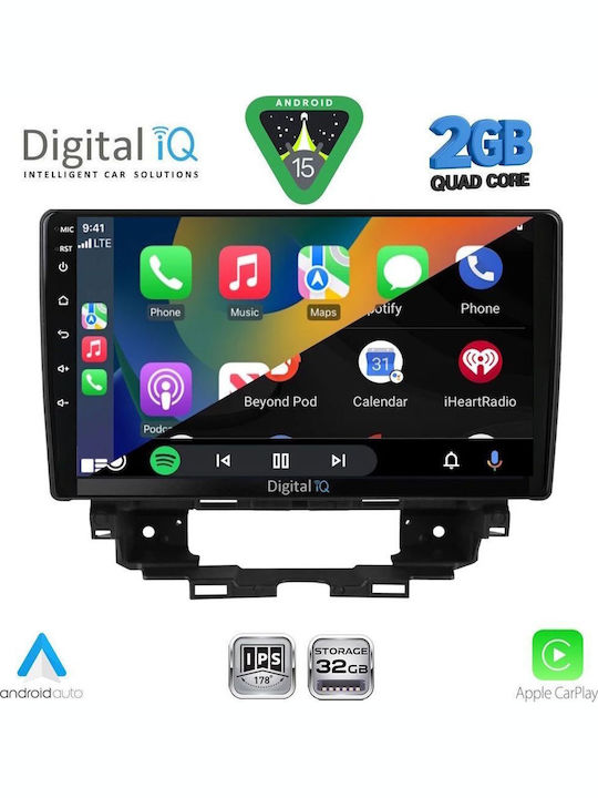 Digital IQ RSD 1557_CPA Tabletă Multimedia 9 Inch Sisteme Audio Auto Renault Kangoo Mod 2021+
