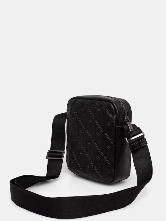 Reporter Men's Shoulder / Crossbody Bag Black