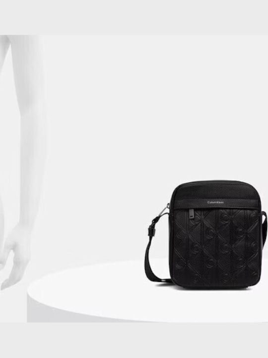 Reporter Men's Shoulder / Crossbody Bag Black