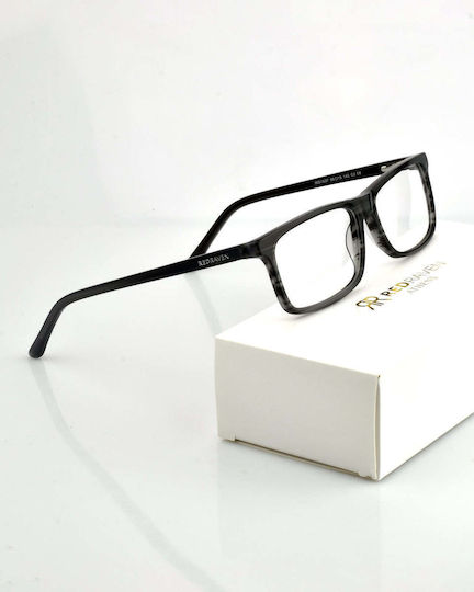Σκελετός Οράσεως Red Raven Optical #002 Grey Red Raven