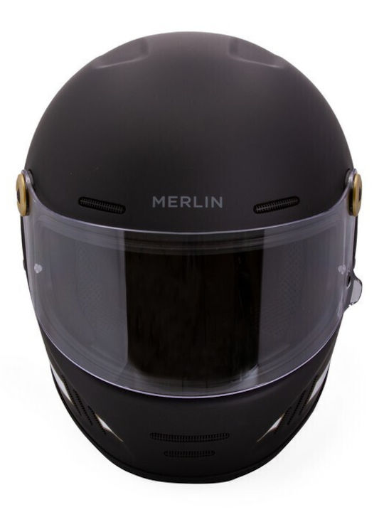 Merlin Revival Full Face με Sun Visor ECE 22.06 Flash Matt Black Merlin Revival Full Face με Sun Visor ECE 22.06 Flash Matt Black