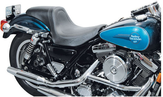 Mustang Şa Dublă Pentru Șofer și Pasager Motocicletă Harley-Davidson Mustang Fastback Şa 2-up