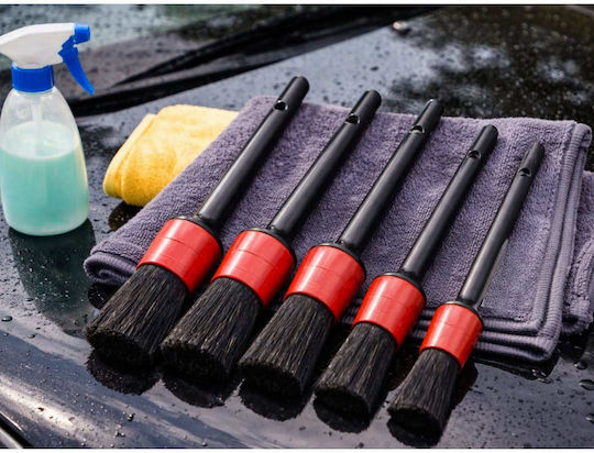 Verk Group Car Cleaning Brushes for Car Rims 5 Pieces