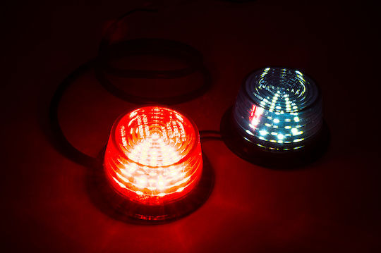 Set Led Replacement Volume Light "Old School" Smoke White Red Horpol