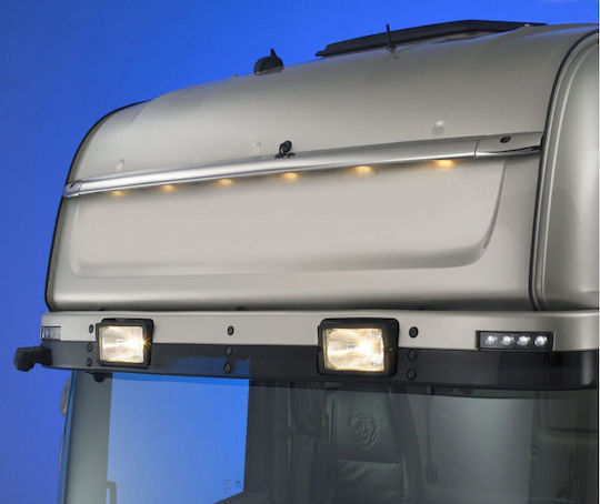 Led Roof Light Scania Pgr White