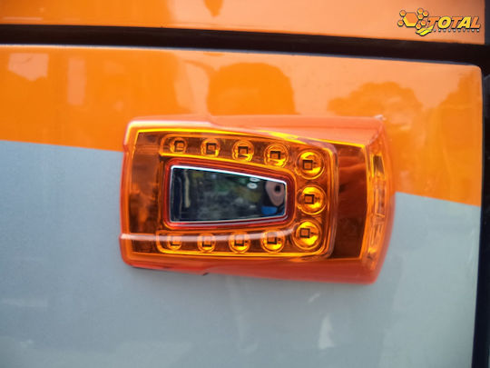 LED Licht 2 Funktionen Orange 14 LEDs 24V Bus