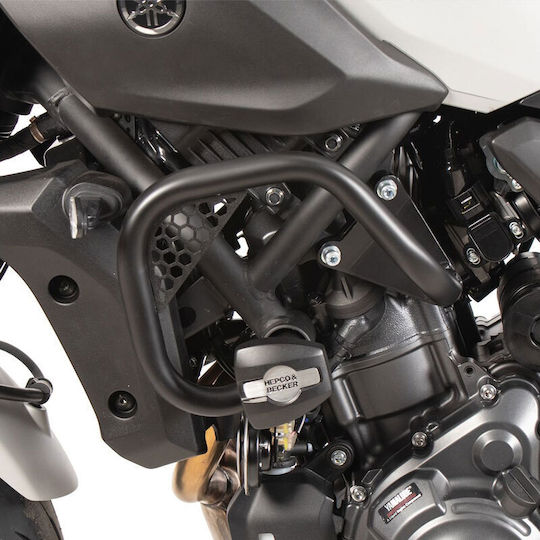 Hepco & Becker Motorradschutzgitter Schutzbügel Yamaha Mt-07 Schwarz