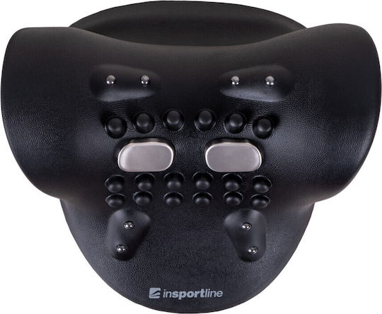 inSPORTline Massage Device for the Neck with Vibration and Heating Function Black