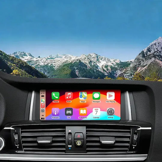 Adaptor Carplay Wireless Android Auto Box Bmw Mini Cic System 2 Camere Față Spate