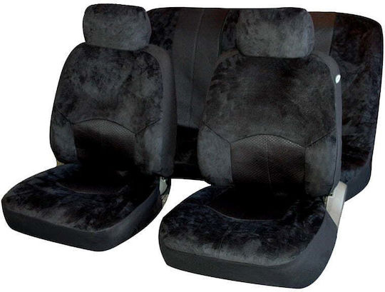 Universal Removable Headrest Alcantara 6 Pieces Beige 9990000007486