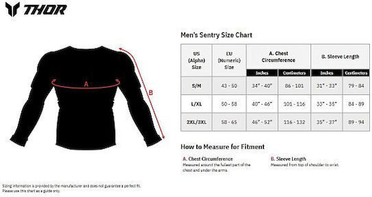 Thor Sentry Stealth Black Chest Protector