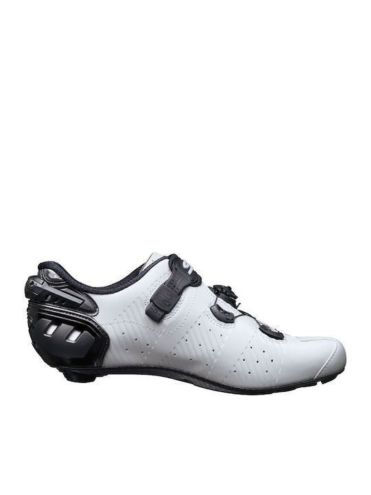Sidi Home Plast Pantofi De Ciclism De Drum/Cursă Unisex Scăzuți Albi