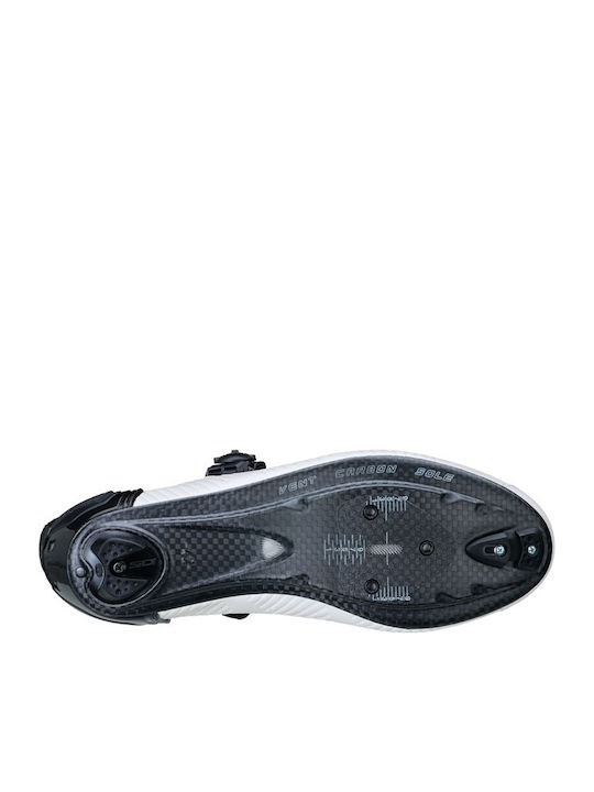 Sidi Home Plast Pantofi De Ciclism De Drum/Cursă Unisex Scăzuți Albi