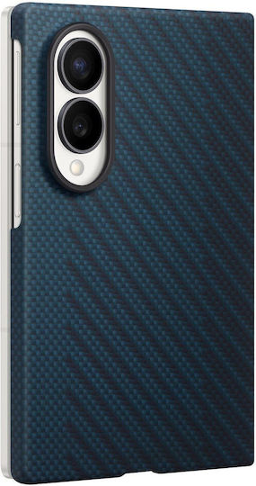 Samsung Back Cover Magnet Din Carbon Fibră De Aramidă Albastru Marin Galaxy Z Fold8