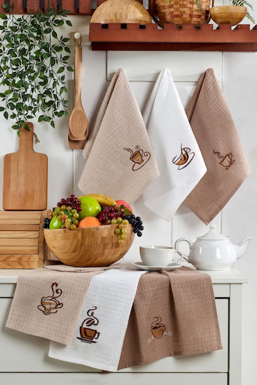 SteweHome Prosop De Bucătărie Din 100% Bumbac În Culoare Violetă 40x60cm 6 Bucăți