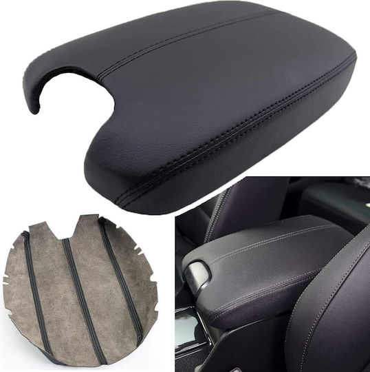 Husă de înlocuire pentru cotieră auto Husă de cotieră auto Honda Accord 2008 2009 2010 2011 2012 Culoare Neagră