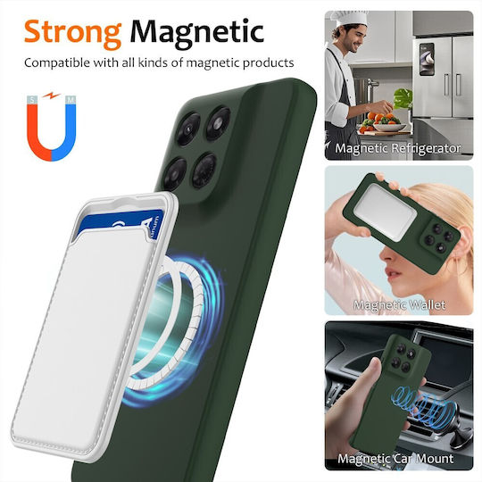 SSCase Silicone Green Back Cover (Moto G47)