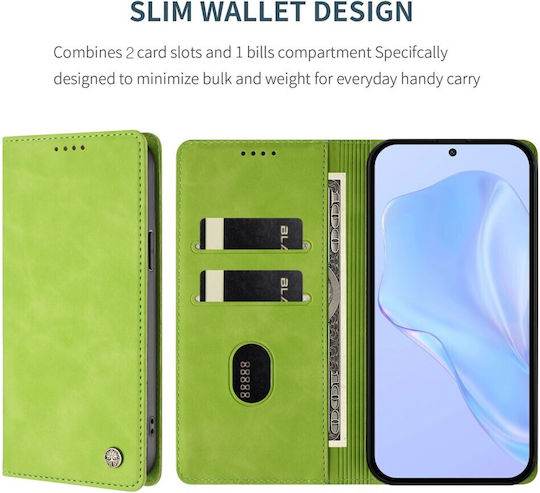 SSCase Book Green (Moto G47)