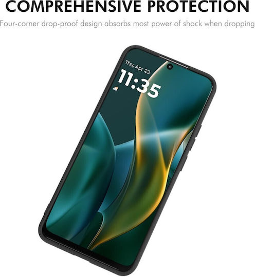 Enkay Liquid Back Cover Σιλικόνης Μωβ (Moto G47)