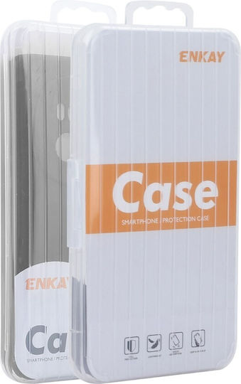 Enkay Liquid Back Cover Σιλικόνης Ροζ (Moto G47)