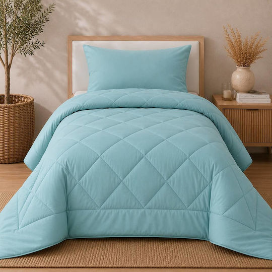 Astron Italy Quilt Super King 220x240cm Petrol 350 GSM