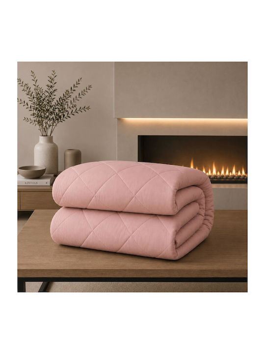 Astron Italy Übergröße Steppdecke 220x240cm Petrol 350 GSM