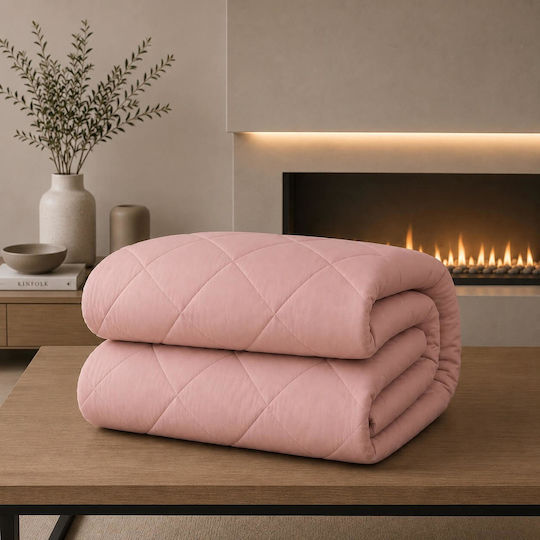Astron Italy Quilt Super King 220x240cm Petrol 350 GSM