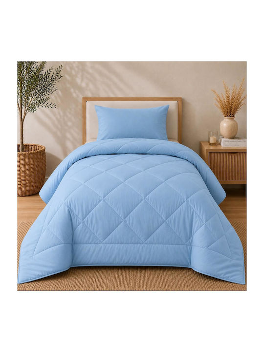 Astron Italy Übergröße Steppdecke 220x240cm Petrol 350 GSM