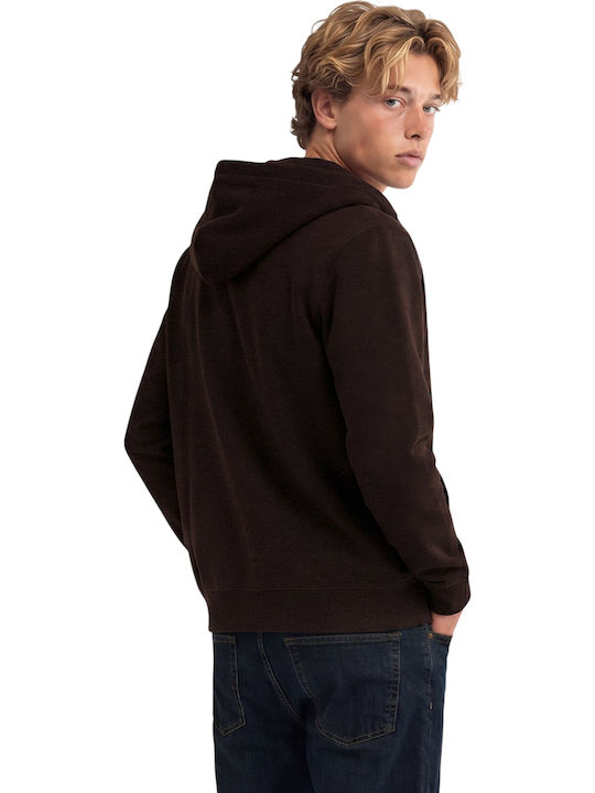 Superdry Essential Суитшърт с качулка Бордо