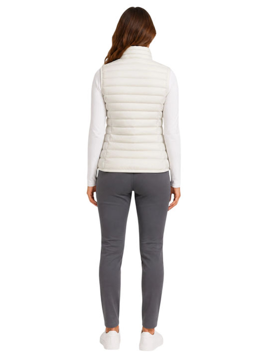 Women's Sleeveless Sports Jacket White