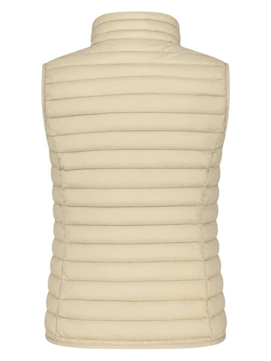 Women's Sleeveless Sports Jacket Beige