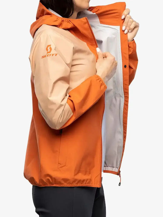 Damen Jacke Für Frühling - Herbst Orange