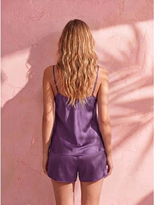 Jumelles Καλοκαιρινό Babydoll Μωβ