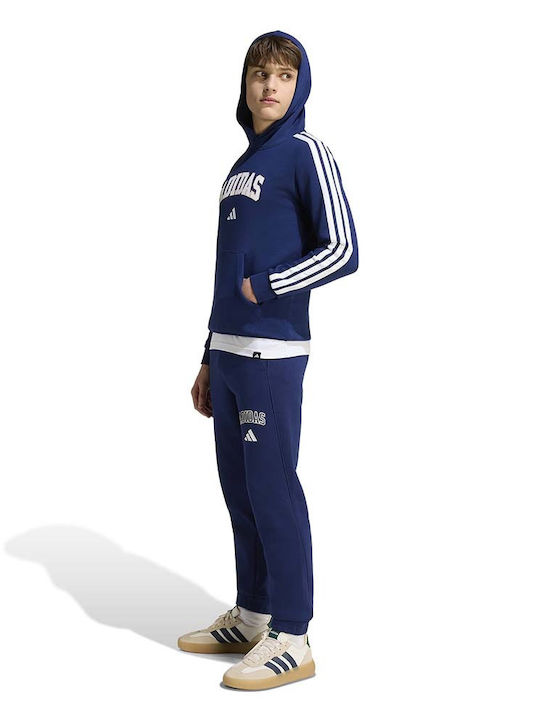 Kids Hoodie Blue Collegiate