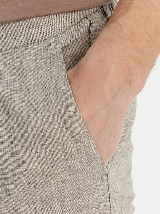 Chino Trousers In Regular Fit Light Grey
